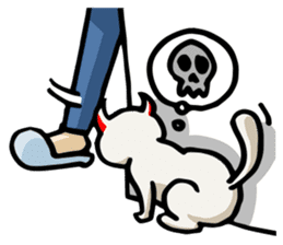 Evil Cat sticker #4186709