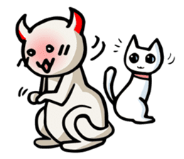 Evil Cat sticker #4186711