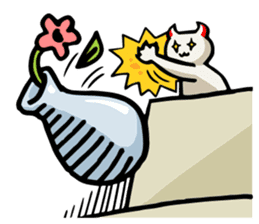 Evil Cat sticker #4186712