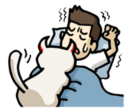 Evil Cat sticker #4186714