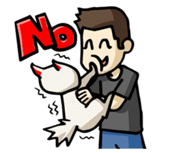 Evil Cat sticker #4186717