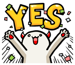 Evil Cat sticker #4186722