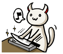 Evil Cat sticker #4186724