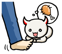 Evil Cat sticker #4186727