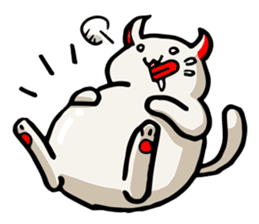 Evil Cat sticker #4186728