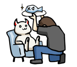 Evil Cat sticker #4186731