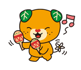 Japanese Yuruchara"Mican" sticker #4186900