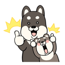 KURO-SHIBA!! sticker #4187096