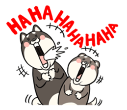 KURO-SHIBA!! sticker #4187125