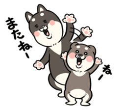 KURO-SHIBA!! sticker #4187135