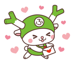 Japanese Yuruchara"Fukkachan" sticker #4187278