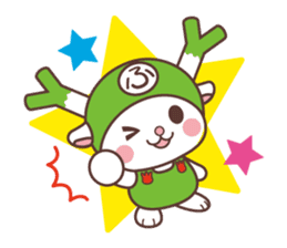Japanese Yuruchara"Fukkachan" sticker #4187286