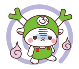 Japanese Yuruchara"Fukkachan" sticker #4187293