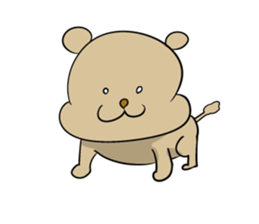 The cute dog.The name is Pochi. sticker #4187416