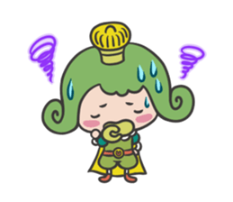 Yuruchara"Oujichama in Chacha-Kingdom" sticker #4187457