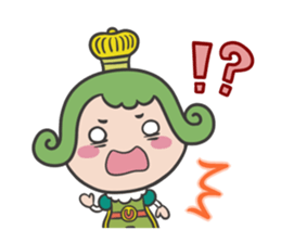 Yuruchara"Oujichama in Chacha-Kingdom" sticker #4187462