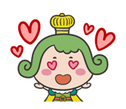 Yuruchara"Oujichama in Chacha-Kingdom" sticker #4187478