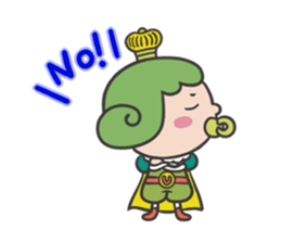 Yuruchara"Oujichama in Chacha-Kingdom" sticker #4187482