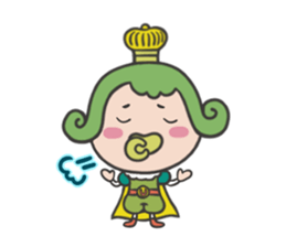 Yuruchara"Oujichama in Chacha-Kingdom" sticker #4187491