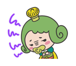 Yuruchara"Oujichama in Chacha-Kingdom" sticker #4187493