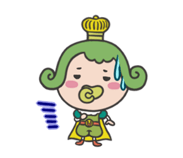 Yuruchara"Oujichama in Chacha-Kingdom" sticker #4187494