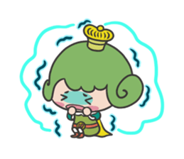 Yuruchara"Oujichama in Chacha-Kingdom" sticker #4187495