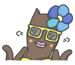 Bamboocat sticker #4187504
