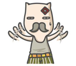 Bamboocat sticker #4187508