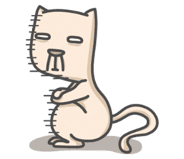 Bamboocat sticker #4187522