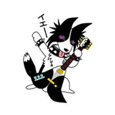 Love Love Border Collies! 4 sticker #4187833