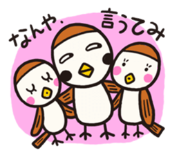 Business sparrow sticker #4188223