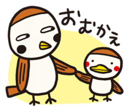 Business sparrow sticker #4188234