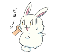 Fluffy Bunny USAKICHI sticker #4188301