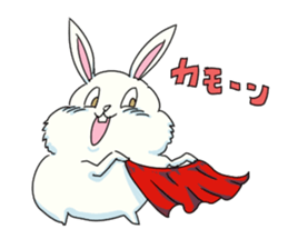Fluffy Bunny USAKICHI sticker #4188304