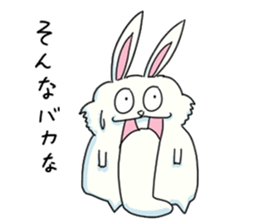 Fluffy Bunny USAKICHI sticker #4188306