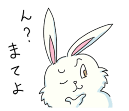 Fluffy Bunny USAKICHI sticker #4188310