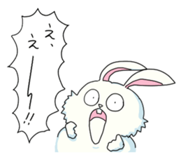 Fluffy Bunny USAKICHI sticker #4188314