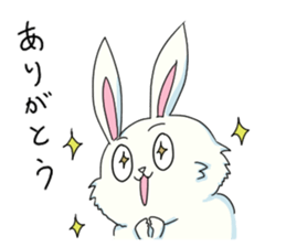 Fluffy Bunny USAKICHI sticker #4188316
