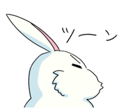 Fluffy Bunny USAKICHI sticker #4188319