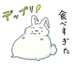 Fluffy Bunny USAKICHI sticker #4188327