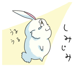 Fluffy Bunny USAKICHI sticker #4188328