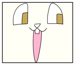 Fluffy Bunny USAKICHI sticker #4188335