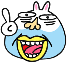 Super rabbit sticker #4188818