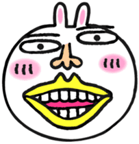 Super rabbit sticker #4188820