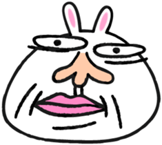 Super rabbit sticker #4188825