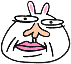 Super rabbit sticker #4188825