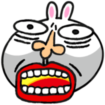 Super rabbit sticker #4188827