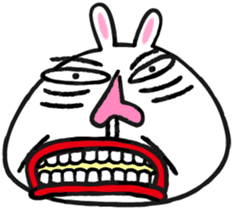 Super rabbit sticker #4188830