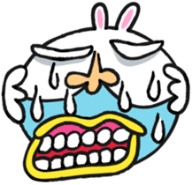 Super rabbit sticker #4188831