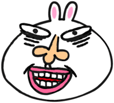 Super rabbit sticker #4188834